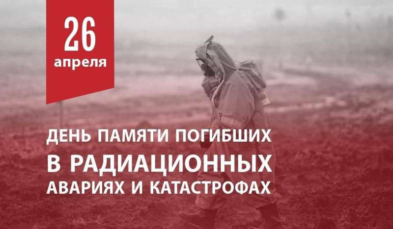 Международный день памяти о чернобыльской катастрофе.